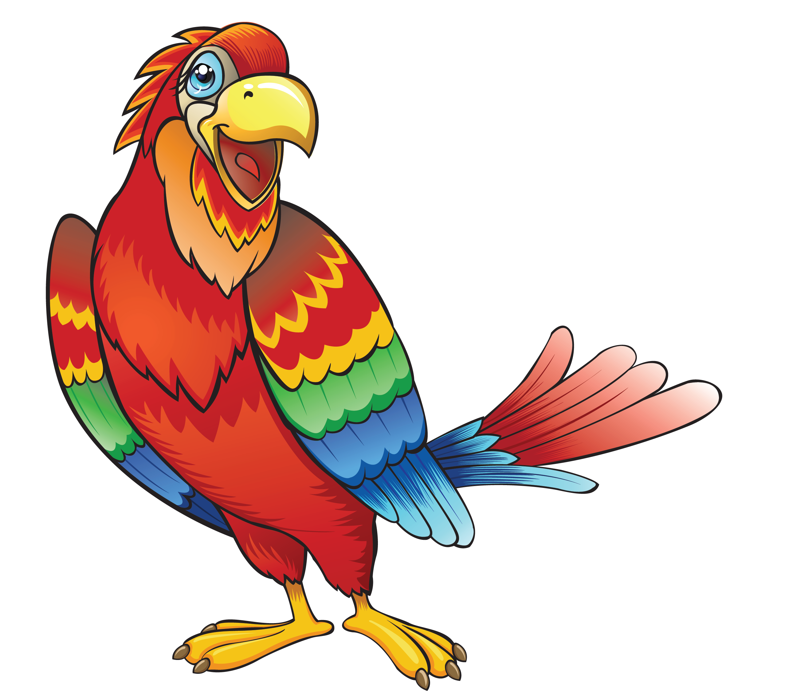Parrot mascot